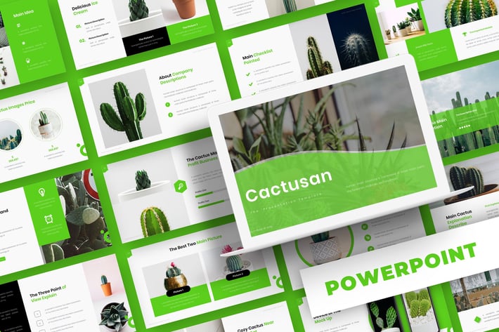 Cactusan - Powerpoint Template