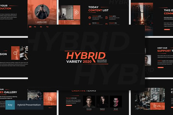 Hybrid - Keynote Template