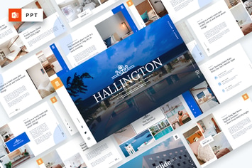 Hallington - Luxury Hotel Powerpoint Template