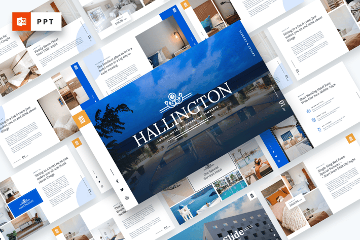 Hallington - Luxury Hotel Powerpoint Template