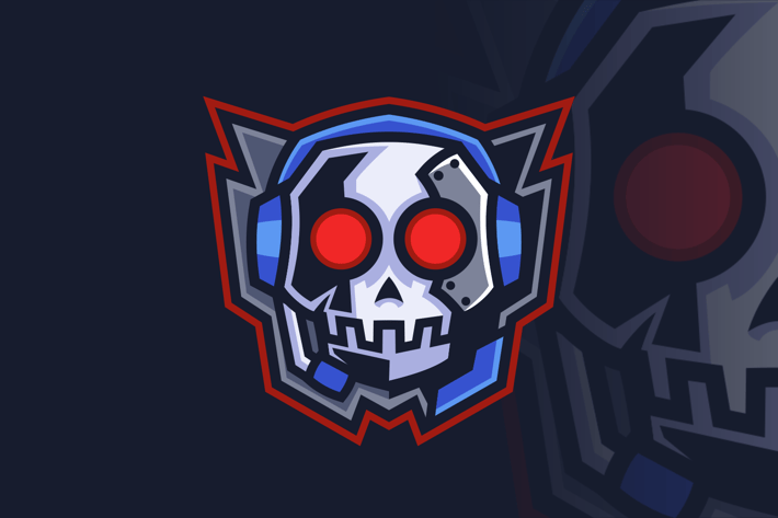 Skull Headset Emblem