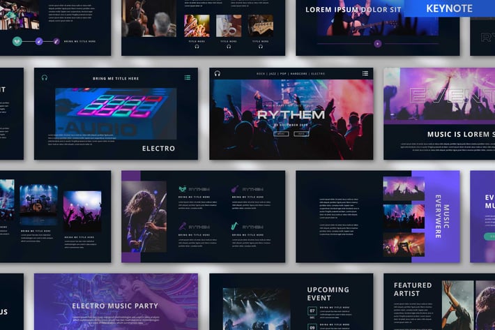 Rythem Music Event - Keynote Template