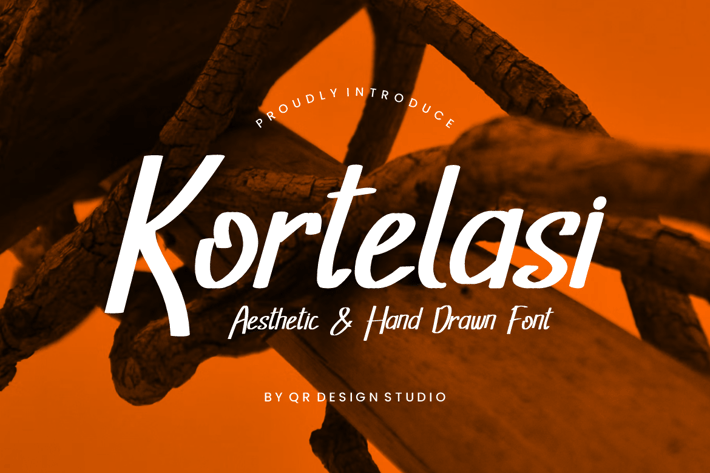 Kortelasi - Aesthetic & Hand Drawn Font