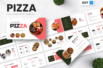 Pizza - Food Keynote Templates