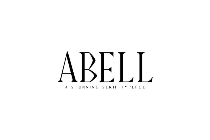 Abell Serif Font Family Pack