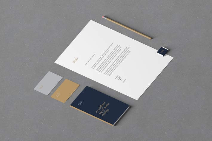 Isometric Branding / Stationery Mockups