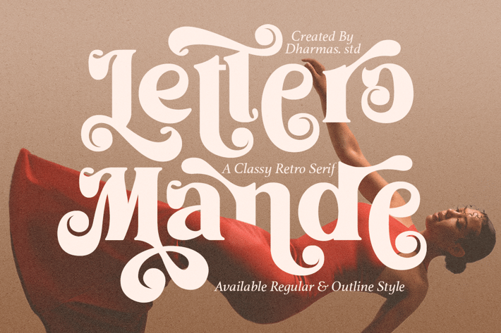 Lettero Mande - Luxury Modern Retro