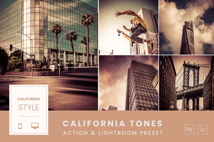 California Tones Action & Lightroom Preset