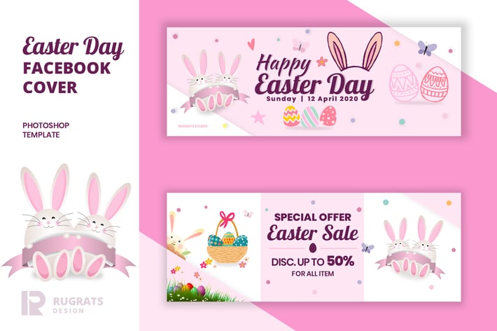 Easter Day R2 Facebook Cover Template