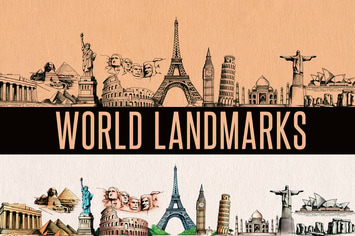World Landmark / Monuments Elements