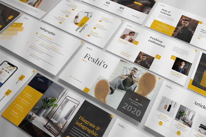 Feshio - Fashion Powerpoint Template