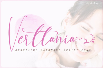 Verttania - Beautiful Handmade Script Font