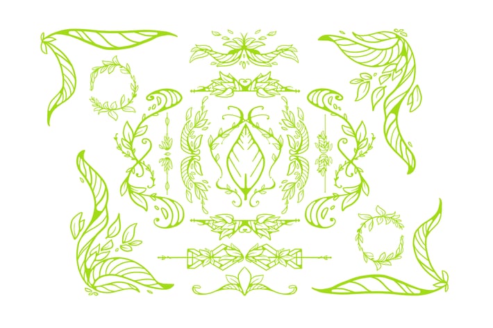 Leaf Ornaments