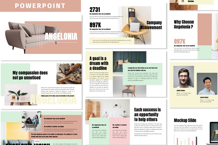 Angelonia - Business Powerpoint Template