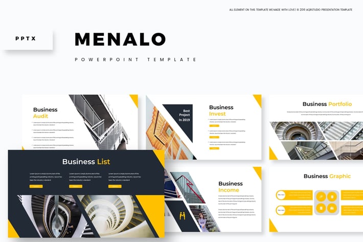 Menalo - Powerpoint Template