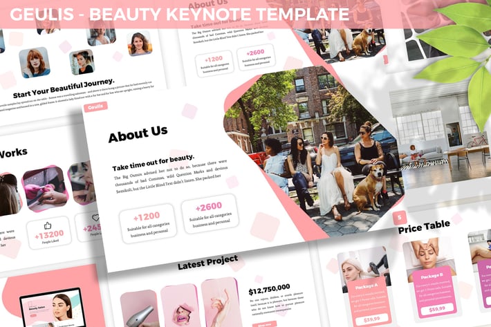 Geulis - Beauty Keynote Template