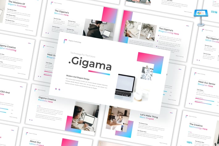 Gigama - Tech Company Keynote Template