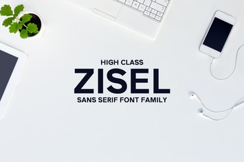 Zisel Sans Fonts Family Set
