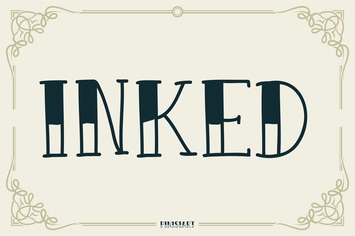 Vintage Tattoo Font - Inkos