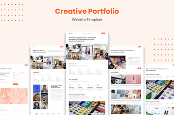 Creative Portfolio Website Template