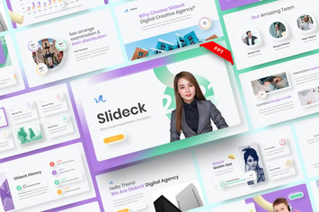 Slideck - Pitch Deck PowerPoint Template