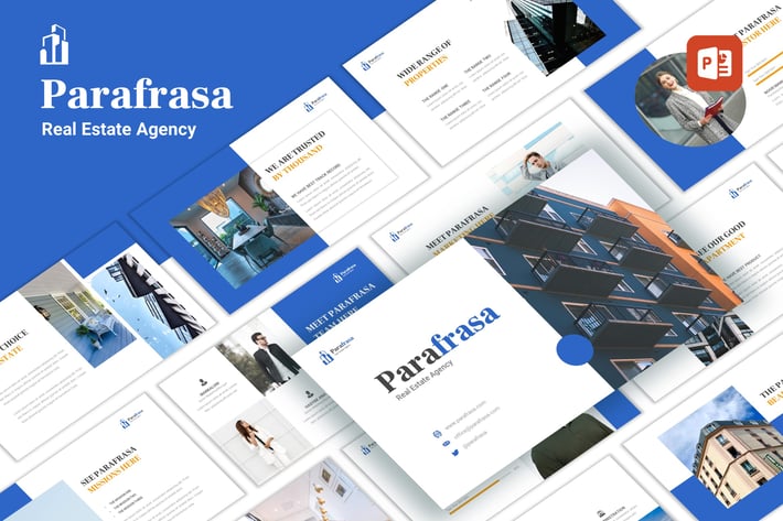Parafrasa - Real Estate Agency PowerPoint Template