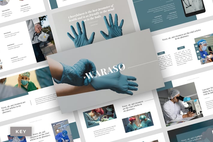 Waraso - Medical Service Keynote Template