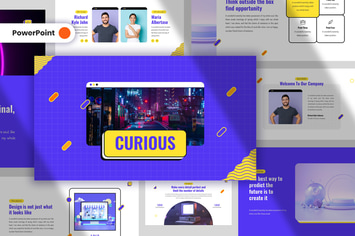 Curious Creative PowerPoint Template