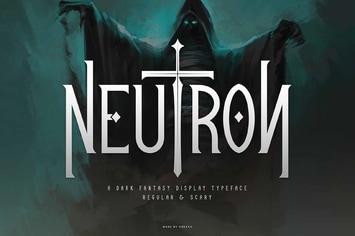 Neutron Mystic Display Font