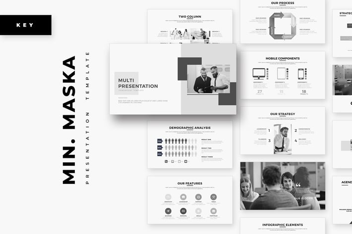 Minimal Maska Keynote