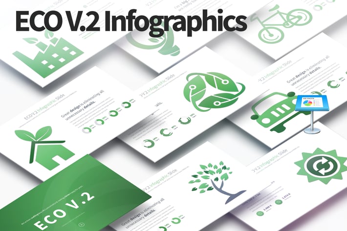 ECO V.2 - Keynote Infographics Slides