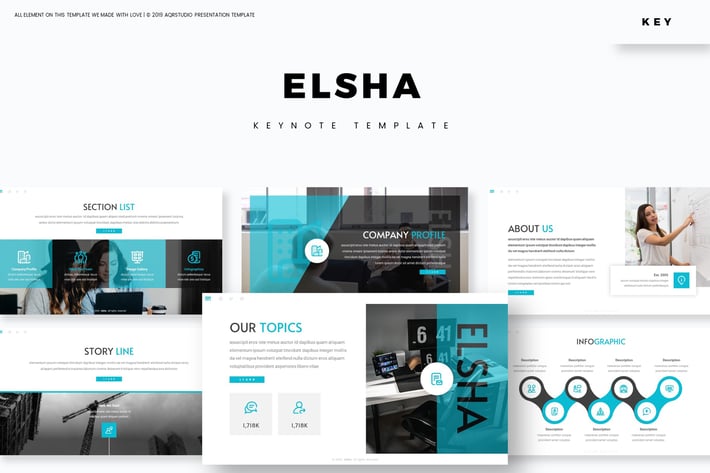 Elsha - Keynote Template