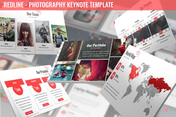 Redline - Photography Keynote Template