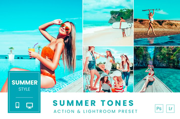 Summer Tones  Action & Lightroom Preset