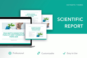 Scientific Report Keynote Theme