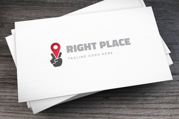 Right Place Logo Template