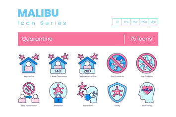 75 Quarantine Icons
