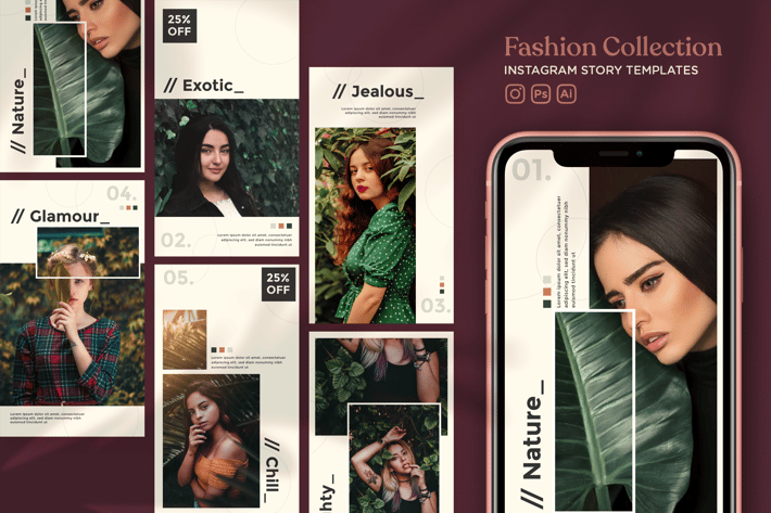 Fashion Collection Instagram Story Templates