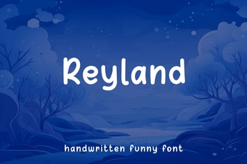 Reyland - Handwritten Funny Font