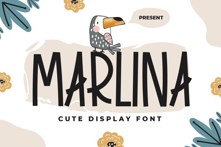 Marlina - Cute Display Font