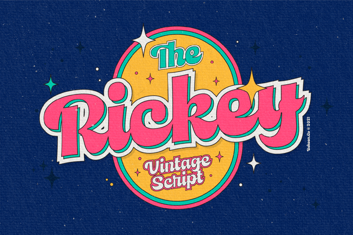 Vintage Bold Script Font