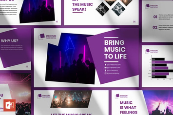 Music Festival PowerPoint Presentation Template