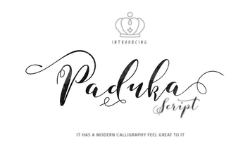 Paduka Script + Webfonts