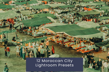 12 Moroccan City Lightroom Presets