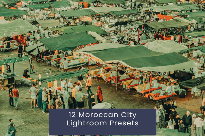 12 Moroccan City Lightroom Presets