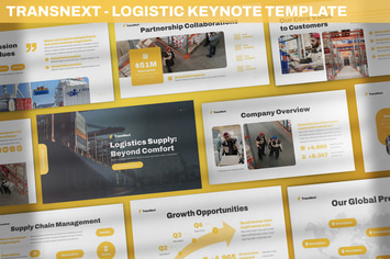 Transnext - Logistic Keynote Template