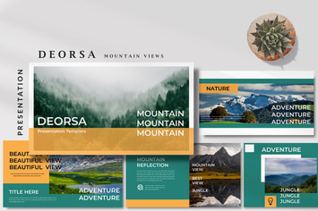 Deorsa Mountain View - Nature Keynote Template