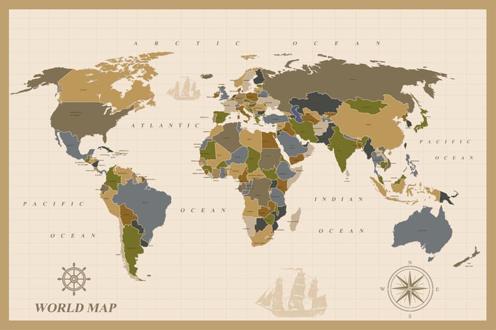 World Map Design