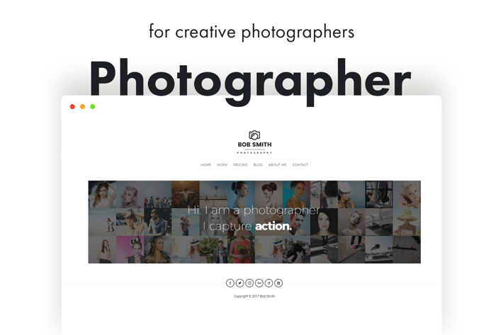 Photographer - A Template For Photographers