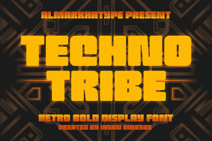 Techno Tribe – Retro Game Font
